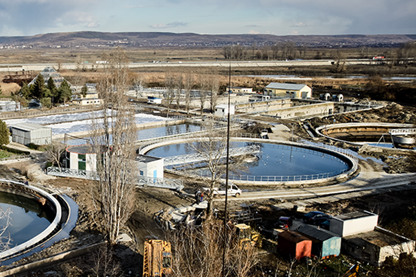 Miros urat in Pitesti-Statia de epurare