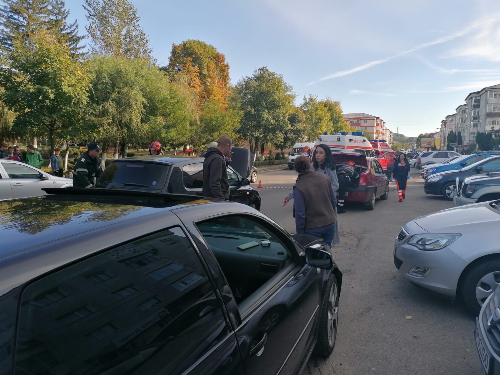 pasageră din taxi rănită în accident la curtea de argeș