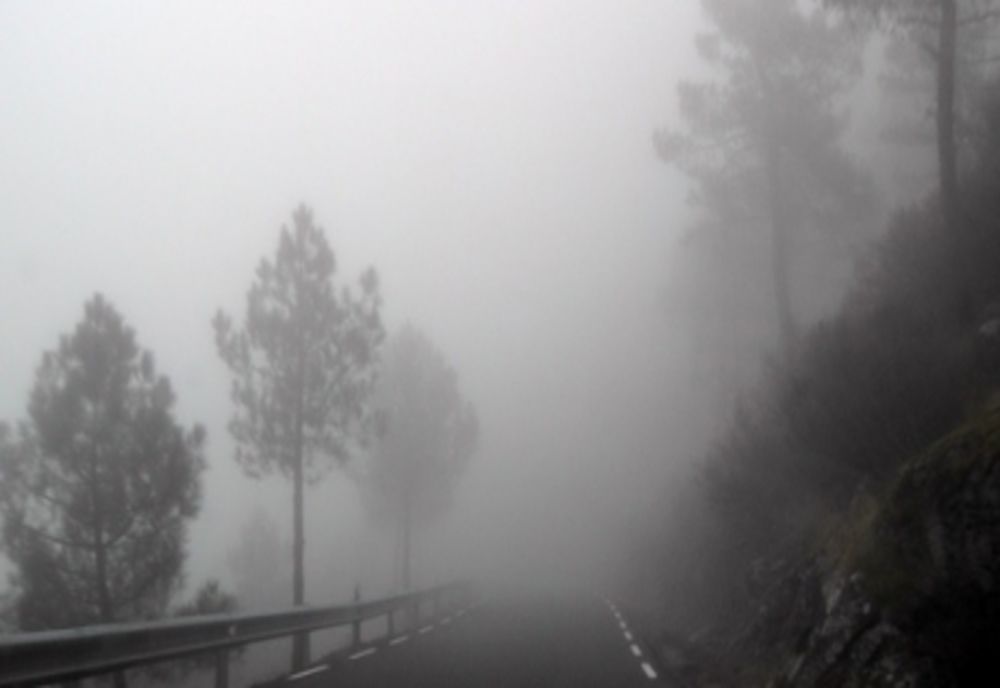 Cod galben de ceață în Argeș. Mai multe localități sunt afectate