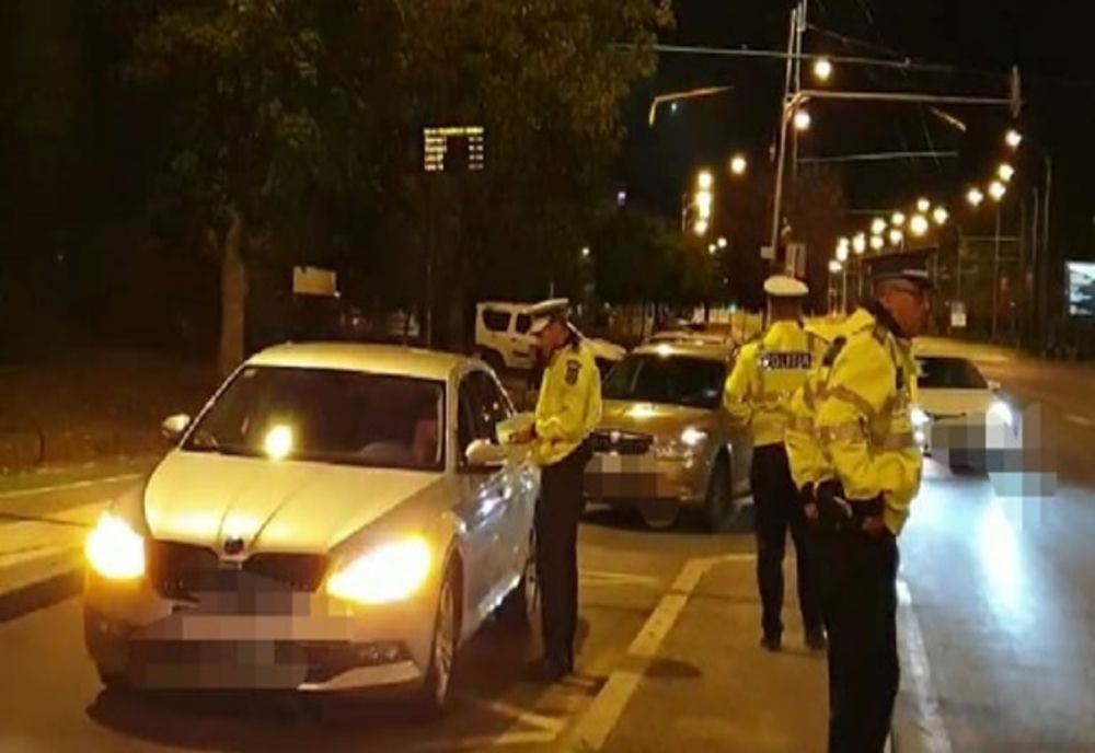 Şoferul băut a fost fugărit de poliţişti printre blocuri