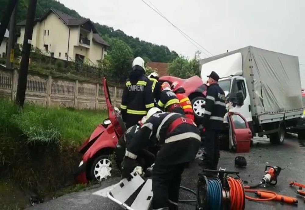 Video- Accident cu doi morți la Valea Ursului, pe DN 7!