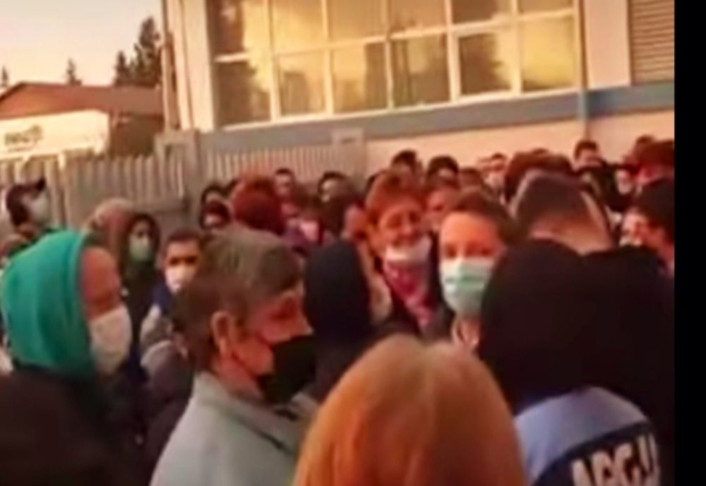 Protest astăzi la Electroargeș din Curtea de Argeș