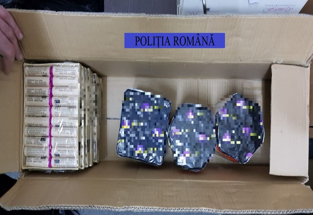Percheziţii la vânzătorii de articole pirotehnice