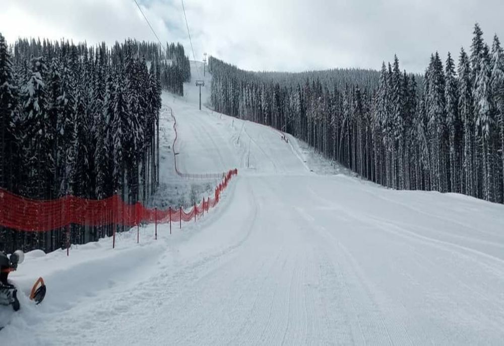 Pregătiri în perspectiva deschiderii domeniului schiabil Transalpina Voineasa, Vâlcea 