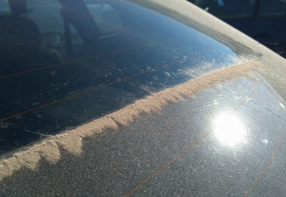 Particule de praf cu origine sahariană deasupra României