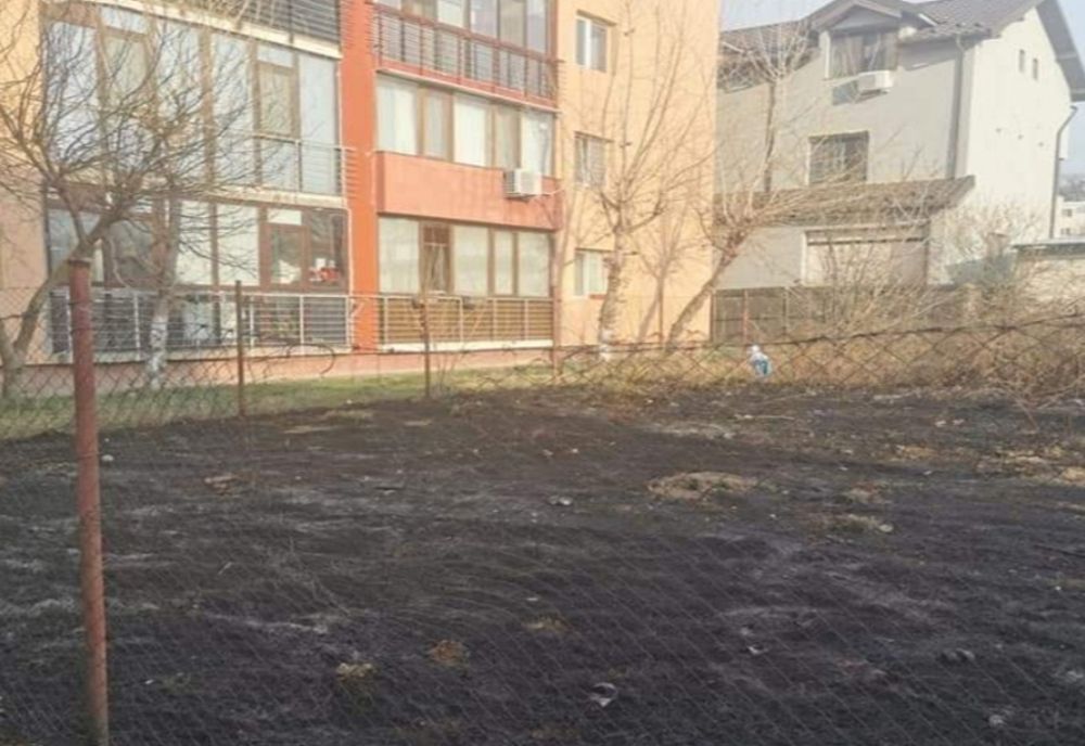 Un nou încendiu în Argeș din cauza arederilor necontrolate ale vegetației