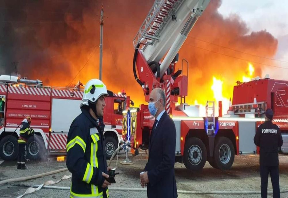 S- a anunțat rezultatul raportului măsurătorilor făcute după incendiul din Argeș