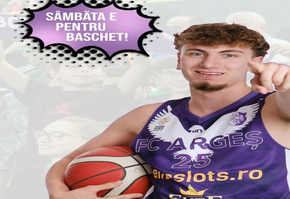 Echipa de baschet din Argeș își așteaptă suporterii cu jucării care vor fi donate la casele de copii