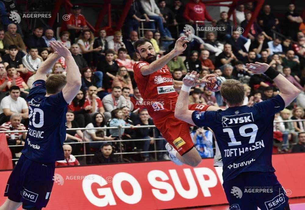 Handbal masculin: Victorie la trei goluri pentru Dinamo, în play-off-ul EHF European League