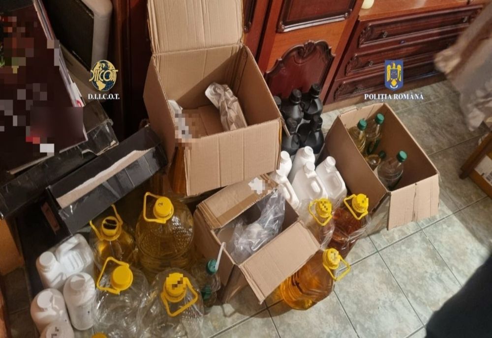 Fabrică ilegală de substanțe dopante, descoperită de polițiști, în Argeș | Prejudiciu de 2,1 milioane de euro