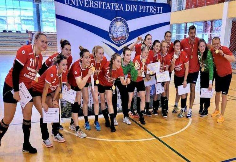 ECHIPA DE HANDBAL FEMININ A FEFS UOC CONSTANȚA, CAMPIONĂ EUROPEANĂ UNIVERSITARĂ