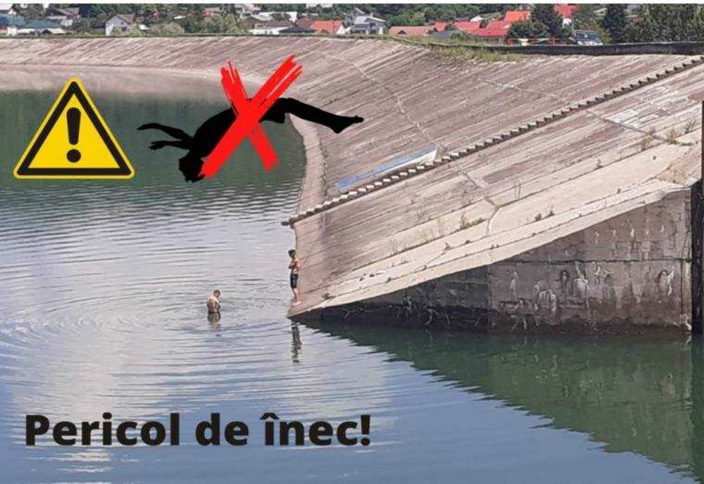 Atenție! Scăldatul în lacurile de acumulare și râuri poate fi periculos