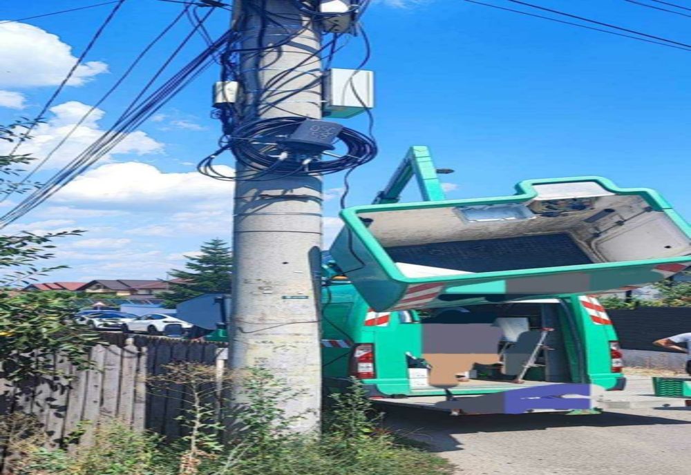 ACCIDENT DE MUNCĂ ÎN PITESTI: UN BARBAT A CAZUT DIN NACELA UNUI UTILAJ