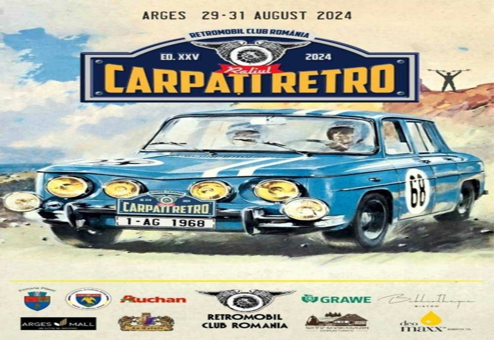 PATRU ZILE DE SPECTACOL AUTOMOBILISTIC LA CARPAȚI RETRO RALLY