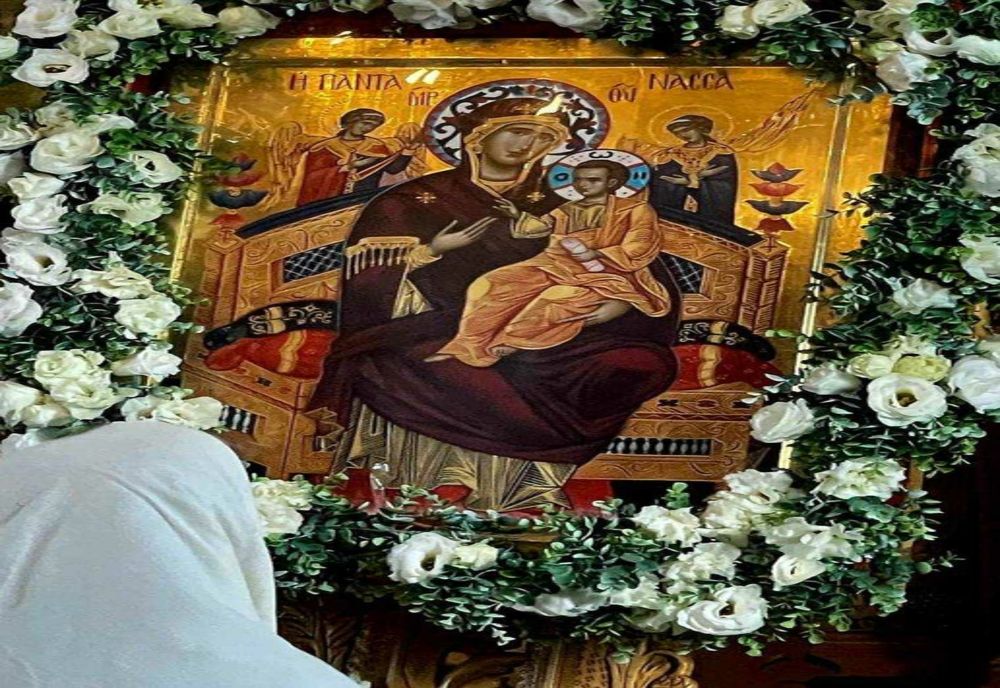 ICOANA MAICII DOMNULUI „PANTANASSA” A POPOSIT LA BISERICA DIN TRIVALE