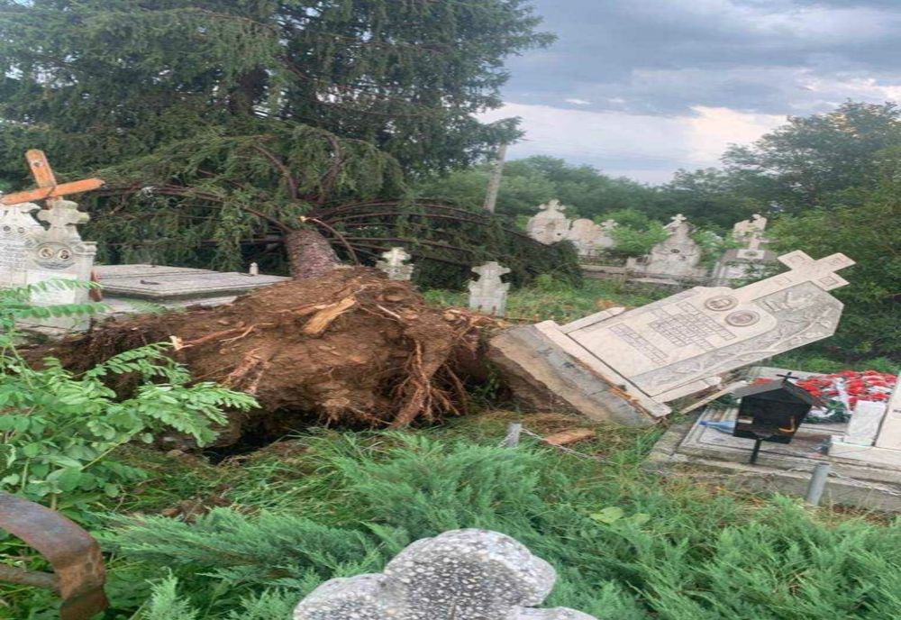 REȚINUT UN BĂRBAT PENTRU PROFANAREA DE MORMINTE ÎN CÂMPULUNG