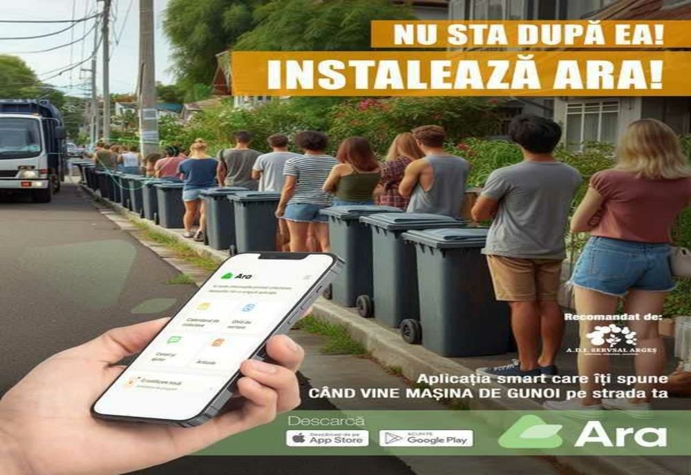 APLICAȚIA ARA FACILITEAZĂ COLECTAREA CORECTĂ A DEȘEURILOR