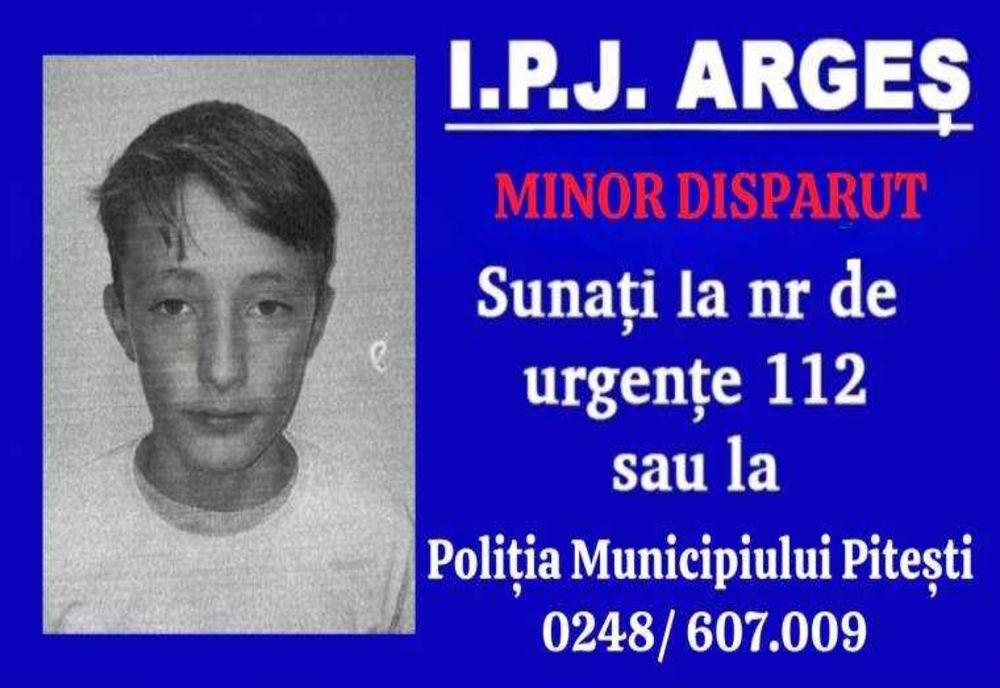 POLIȚIA MUNICIPIULUI PITEȘTI DESFĂȘOARĂ CERCETĂRI ÎN CAZUL A PATRU MINORI DISPĂRUȚI