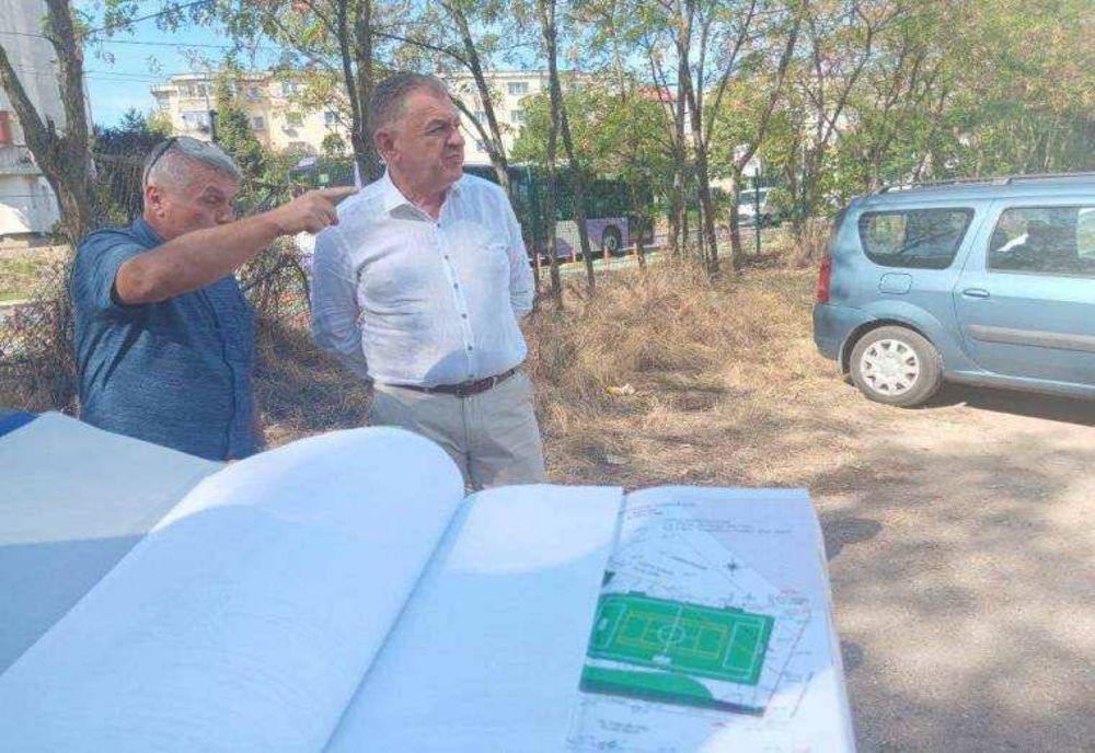 Încep lucrările la Terenul de Sport din Cartierul Tudor Vladimirescu