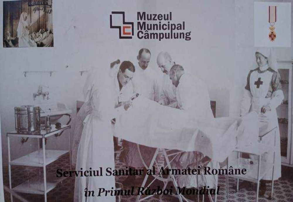 EXPOZIȚIE LA MAUSOLEUL EROILOR DE LA MATEIAȘ: SANITARII DIN PRIMUL RĂZBOI MONDIAL