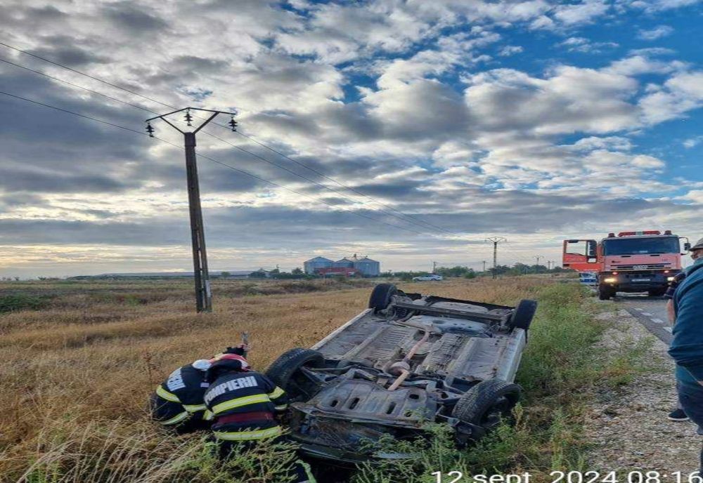 ACCIDENT RUTIER ÎN COMUNA ROCIU