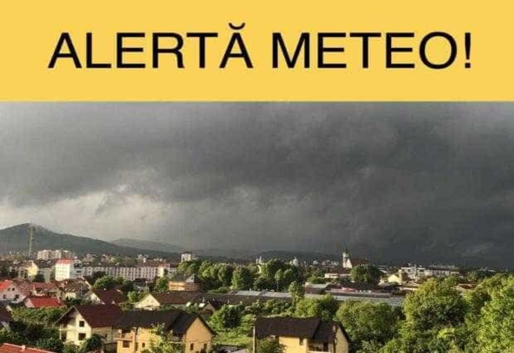AVERTIZARE METEO: COD GALBEN DE VREME REA ÎN TOATĂ ȚARA