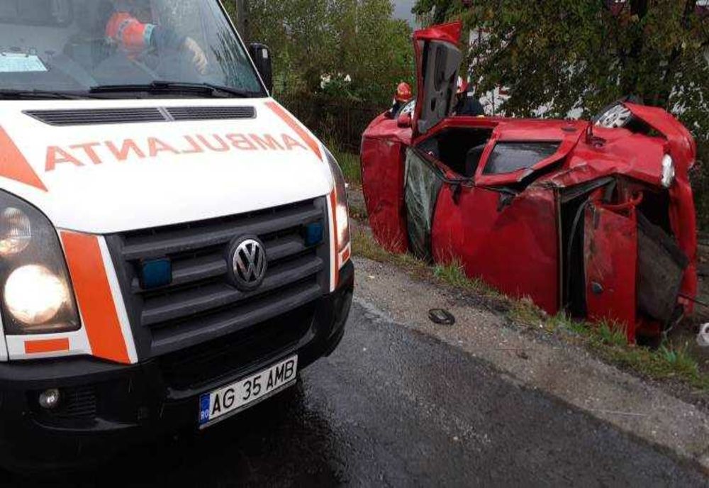 ACCIDENTUL DE LA VALEA MARE PRAVĂȚ: ȘOFER BĂUT IMPLICAT ÎNTR-UN EVENIMENT RUTIER