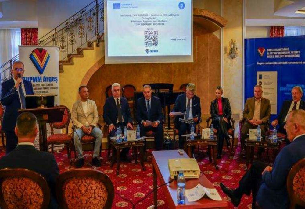 VICEPREȘEDINȚII CONSILIULUI JUDEȚEAN ARGEȘ ÎN DISCUȚII DESPRE DEZVOLTAREA AFACERILOR LOCALE