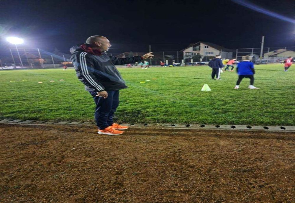 DRAGOȘ STROE - NOUL ANTRENOR AL ECHIPEI CS MIOVENI