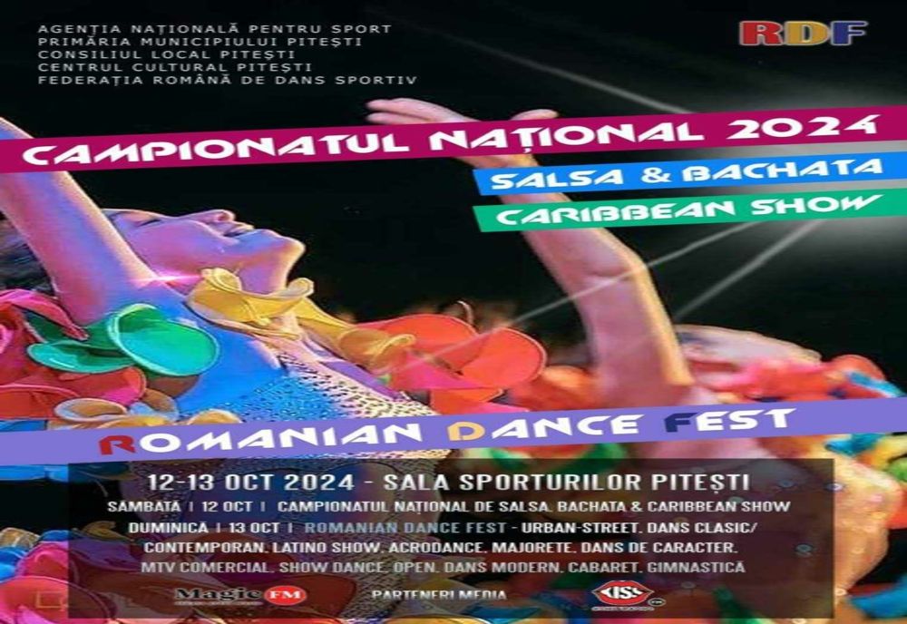 ROMANIAN DANCE FEST: Evenimentul de Dans Sportiv de la Pitești