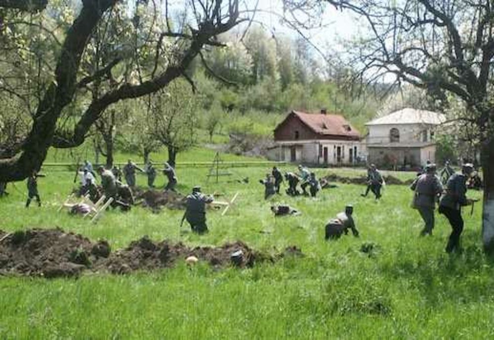RECONSTITUIREA LUPTELOR DIN PRIMUL RĂZBOI MONDIAL LA MAUSOLEUL MATEIAȘ