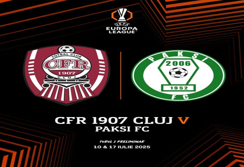 CFR CLUJ - PAKSI, ÎN PRIMUL TUR PRELIMINAR DIN EUROPA LEAGUE