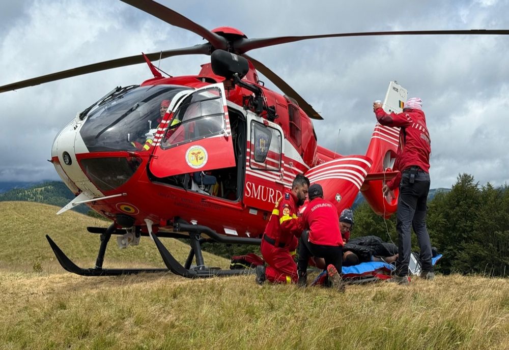 UN TURIST SLOVAC A FOST SALVAT DIN MUNȚII FĂGĂRAȘ DUPĂ CE ȘI-A FRACTURAT PICIORUL ÎN ZONA ȘAUA CAPREI