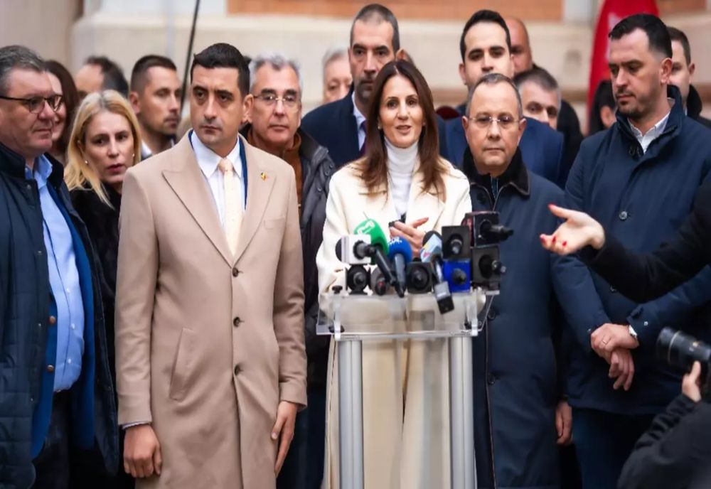 George Simion și-a exprimat din nou susținerea pentru Anca Alexandrescu în cursa pentru Primăria Capitalei VIDEO