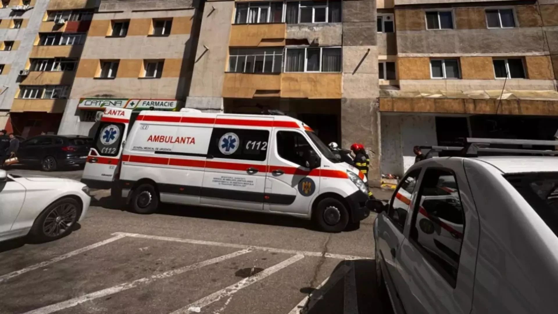 Copil căzut de la etaj în Pitești.