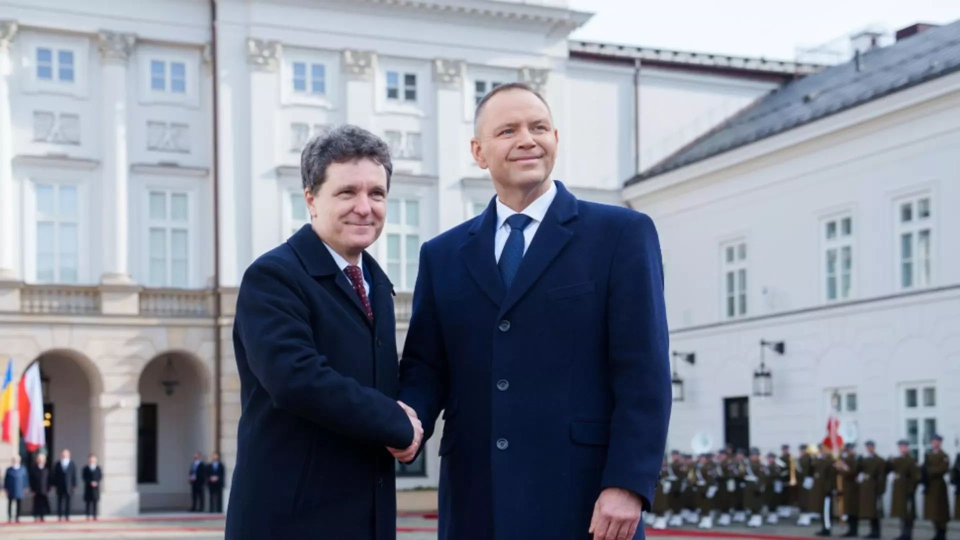 Nicușor Dan și  Karol Nawrocki  FOTO: Presidency