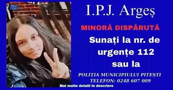 Fotografia fetei dispărute