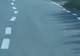 Marcaj rutier făcut de Dorel, la Pitești! S-a inventat linia discontinuă șerpuită!