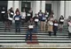 Magistraţii au protestat pe scările Curţii de Apel Piteşti