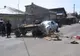Un BMW a spulberat o căruţă! O femeie a fost rănită