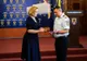 Pompier argeșean, recompensat cu emblema de onoare a MAI