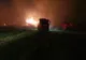 Incendiu în apropiere de un supermarket din Câmpulung