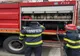 Incendiu la Curtea de Argeş. Zeci de locatari ai unui bloc, evacuaţi
