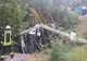 ACCIDENT PE DN 65: TIR RĂSTURNAT LA ALBOTA