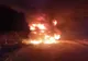 INCENDIU LA UN CAP TRACTOR CU REMORCĂ ÎN COMUNA SUSENI