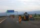 Lucrări de reparaţii pe A1! O bandă de mers, blocată