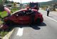 Un tânăr şi-a rănit iubita în accident, la Drăganu, la DN 7