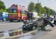 Accident cu două maşini şi o motocicletă la Valea Ursului