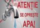 SOCIETATEA APĂ CANAL 2000 SA PITESTI ANUNȚĂ ÎNTRERUPEREA FURNIZĂRII APEI POTABILE ÎN PITESTI ȘI BRADU